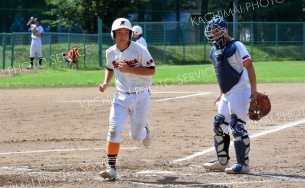 準決勝　帯南町中―浦河・様似・えりも中