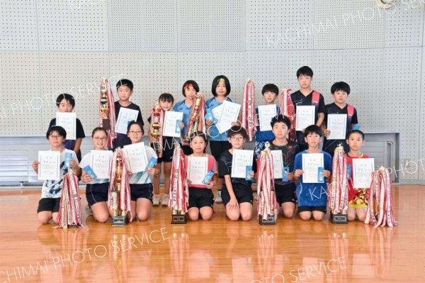 各部門の優勝者