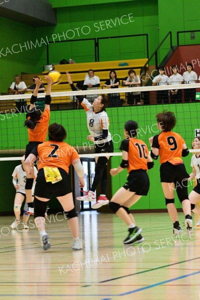 Ａｄａｍａｓ－Ａとｔｒｕｓｔ初Ｖ　勝毎杯全十勝男女６人制春季バレー 7