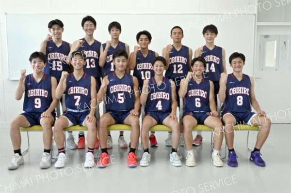バスケ帯広選抜　優勝へ意欲　国スポ道予選