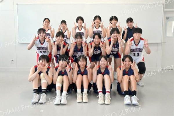 少年女子の選手たち