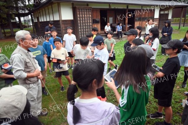 士幌の成り立ち学ぶ　姉妹都市提携を結ぶ岐阜県美濃市の児童が町に