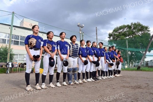 グラティアスウイッシュＢＣ　全日本中学女子軟式野球大会へ闘志