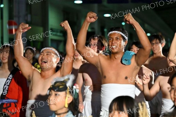 平原まつり会場熱狂、五穀豊穣祈る「夢降夜」 6