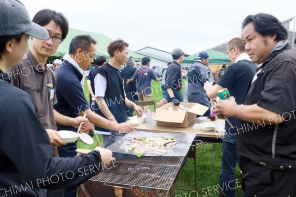 大樹のサンエイ牧場、社員や取引先集まり「まつり」