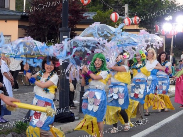大人の部準優勝の「ふわふわマーメイド」（浦幌）