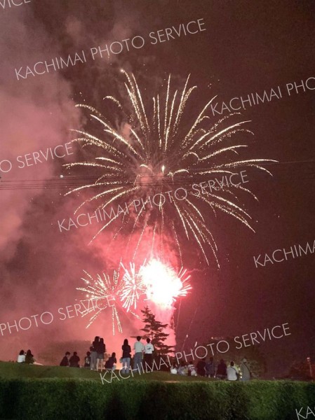 最後に打ち上げられた花火