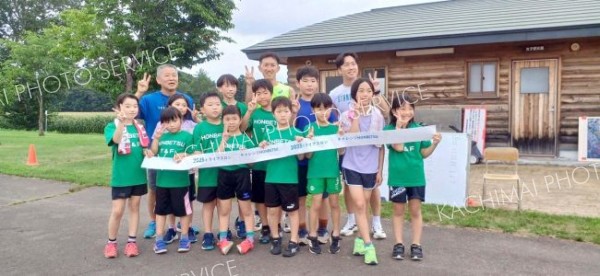 子ども向けトライアスロン体験会を開催　本別