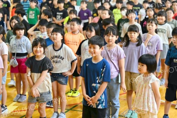 夏休み終え、さあ２学期　市内小・中、義務教育学校で始業式 10