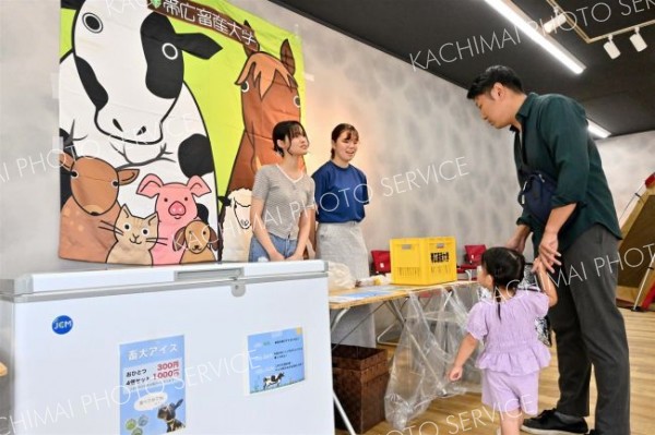 地元の和牛やアイスなど販売　日本旅行が「どまんなかマルシェ」