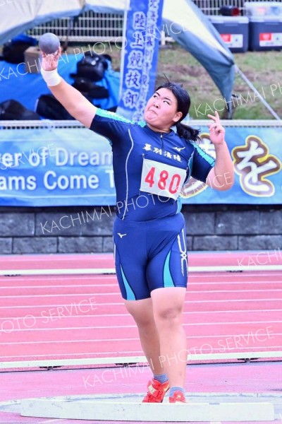 女子砲丸投げ決勝