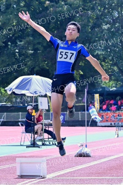 男子走り幅跳び決勝