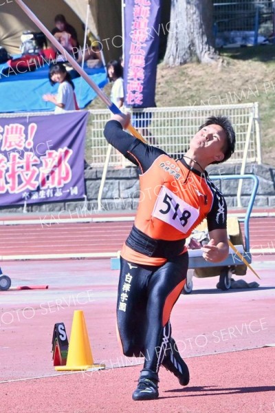 【男子やり投げ決勝】