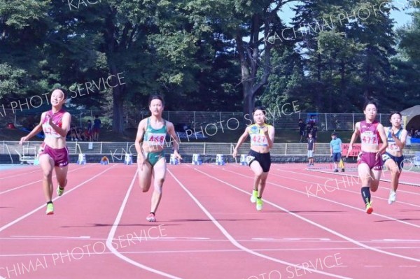 女子１００メートル決勝