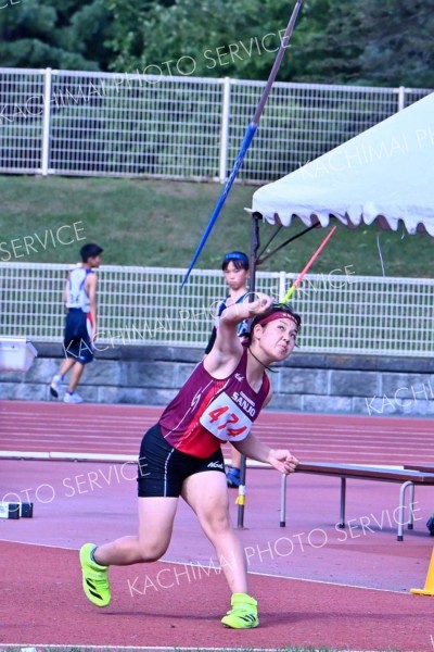 女子やり投げ決勝