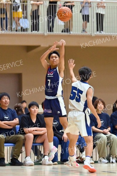 男子決勝　ｎｅｏ十勝クラブ―帯八中