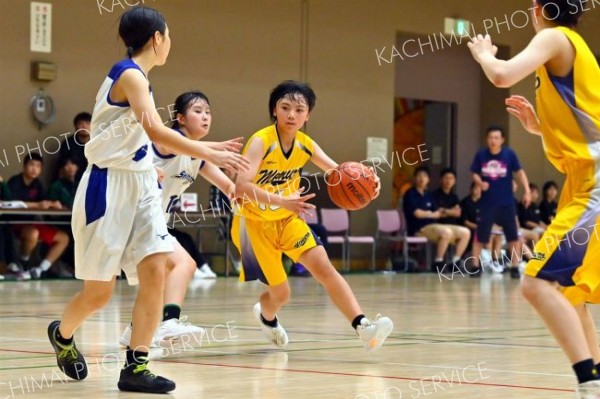 女子決勝リーグ　芽室中・芽室西中―下音更中