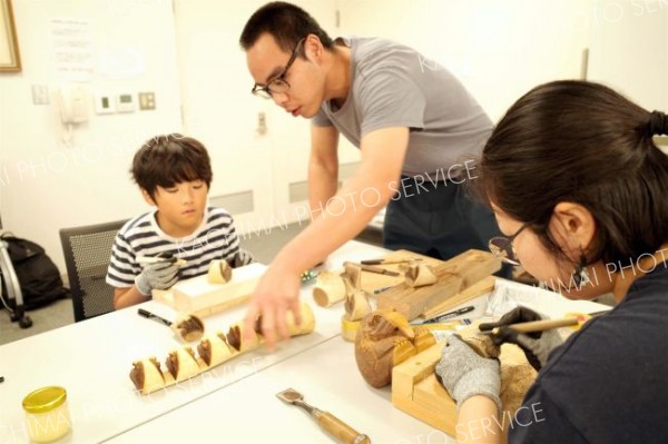 民芸品「どんころ熊」の制作を体験　足寄でＷＳ