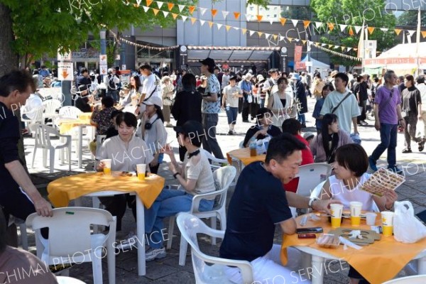 十勝の食を堪能　食の祭典「とかちマルシェ」開幕