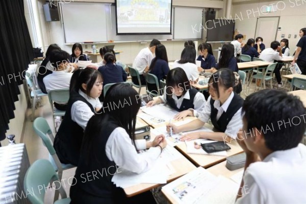 帯広農業高のネット販売、充実へ生徒が知恵　ＥＣ運営会社講師に授業