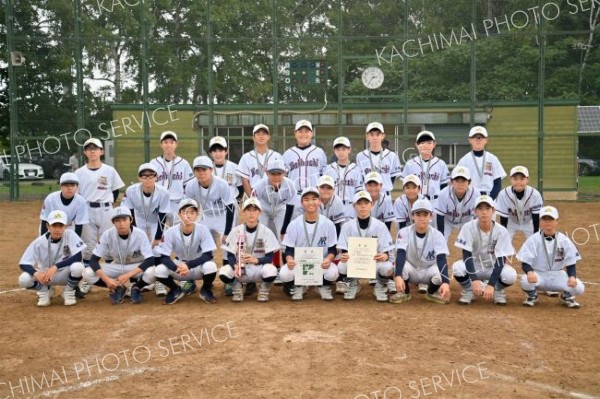 準優勝の帯二中・帯緑園中・帯西陵中・帯八中