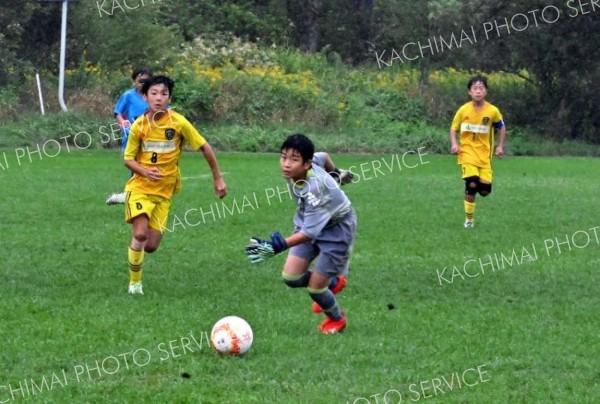 プログレッソ十勝ＦＣ優勝　音更ユニオンに逆転勝ち　サッカーＵ－１２十勝地区リーグ 15