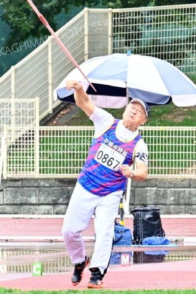 投てき五種Ｍ４０日本新　道マスターズ投てき大会 14