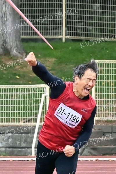 投てき五種Ｍ４０日本新　道マスターズ投てき大会 16