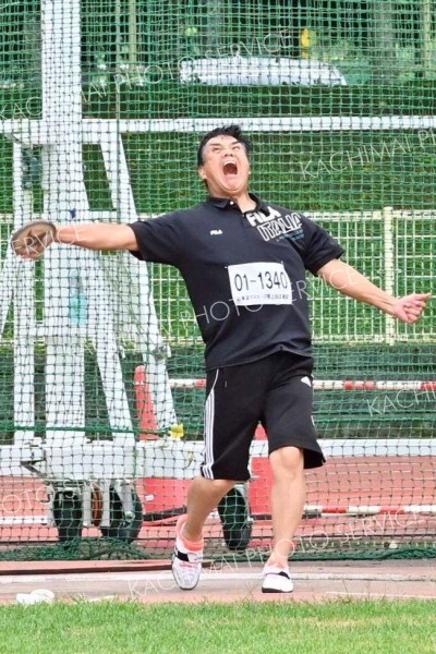 投てき五種Ｍ４０日本新　道マスターズ投てき大会 22