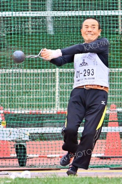 投てき五種Ｍ４０日本新　道マスターズ投てき大会 39