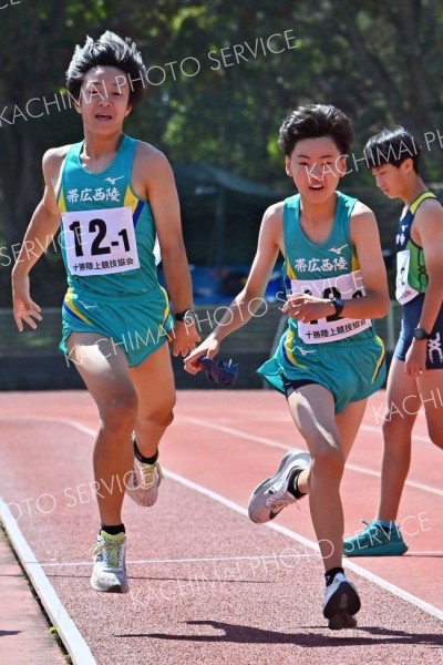 男子高学年中継点