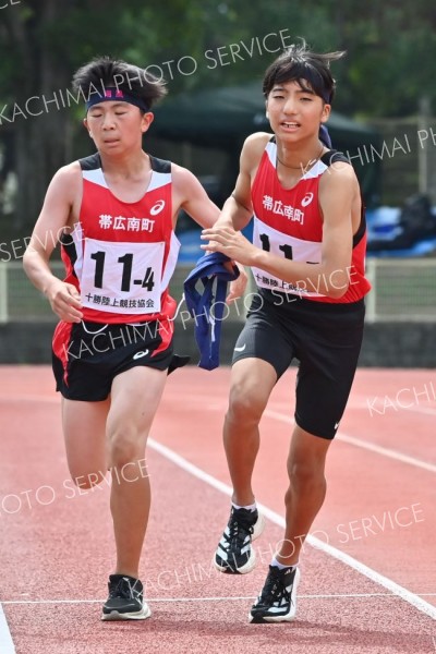 男子高学年中継点