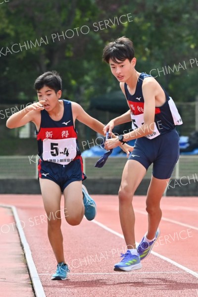 男子高学年中継点