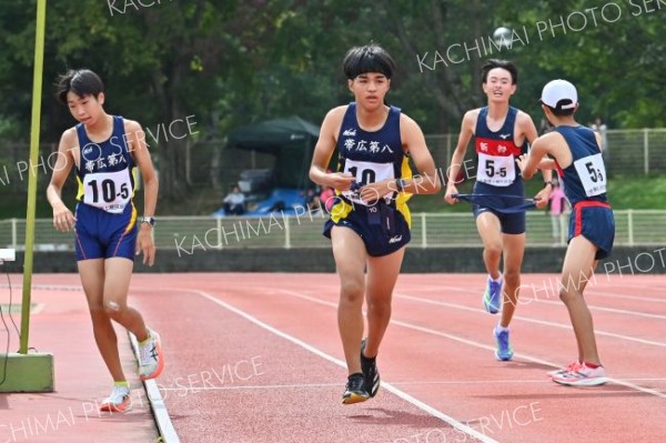 男子高学年中継点