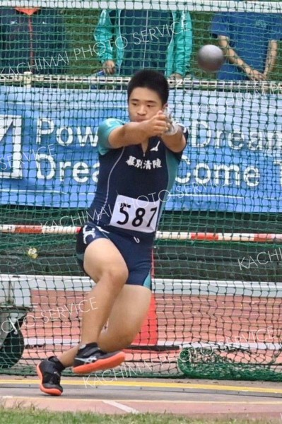 高校男子ハンマー投げ