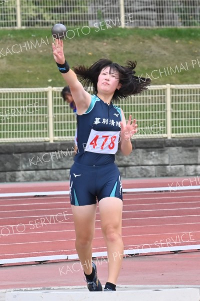 女子砲丸投げ