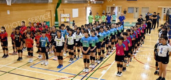 十勝と日高の計８チーム、約８０人の小学生が出場した大会
