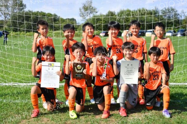 第２トーナメントの頂点に立った帯北ＦＣ