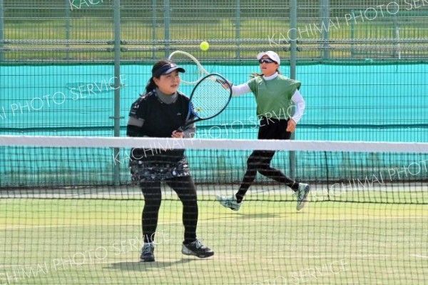 優勝　たなばた杯女子テニス大会