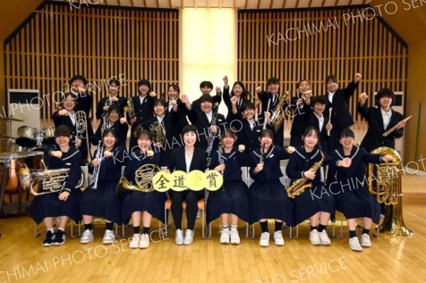 全道コン金賞の音更中吹奏楽部、来月の定演に向けて練習に熱