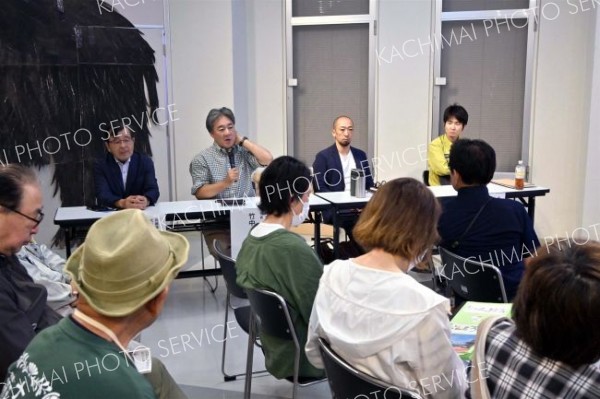 忠類で日高山脈の魅力を考える　ナウマン記念館で講演会 2
