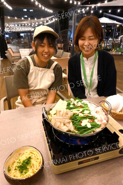 「うまいもんまつり」復活　藤丸パーク今季残り１カ月　もつ鍋フェスも