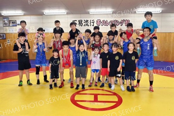 十勝勢９人優勝　全道レスリング選手権上位入賞