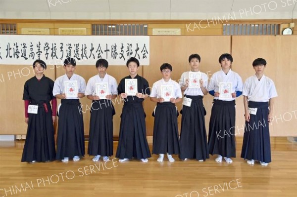 男子個人戦の上位者。