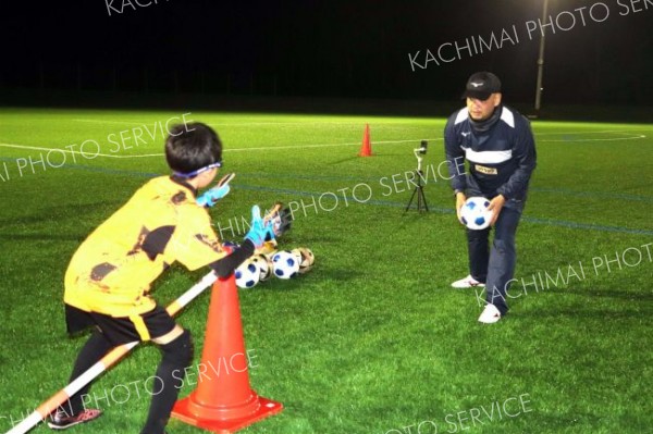 ローリングダウンを指導する