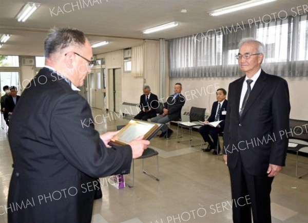 功労者６人を表彰　池田町 5