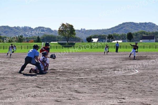 熱戦が繰り広げられた本別ＬＣ少年野球大会