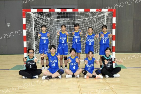 連覇を果たしたＵ―１５女子の十勝選抜