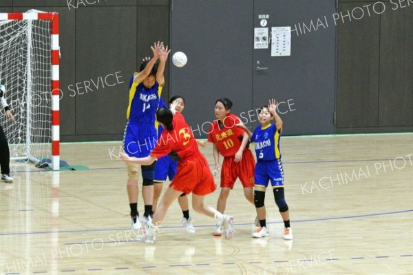 十勝選抜女子連覇　２年連続全道３冠　ハンドボール道Ｕ―１５ジュニアユース大会 15