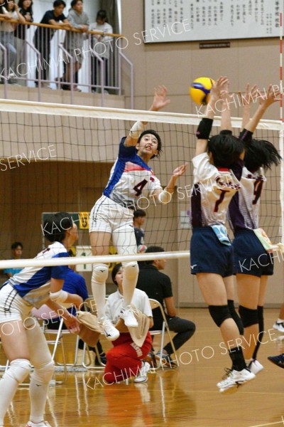 帯南商女子２連覇　男子は白樺学園４年ぶりＶ　全日本バレーボール高校選手権大会十勝地区予選会 17